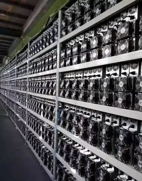A close-up view of a high-performance miner in action, showcasing the hardware essential for efficient Monero extraction