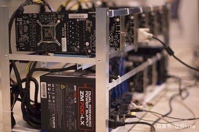 A large Bitcoin mining farm located in a cold climate, taking advantage of natural cooling.